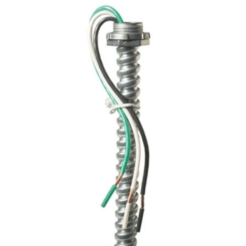 Engineered Products EPCO EPW1463 14/3 6' Fixture Whip STR BLK-WHT-GRN